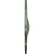 Ekena Millwork Pompeii Ceiling Medallion (Fits Canopies up to 2"), Hand-Painted Athenian Green, 18 7/8"OD x 1 1/2"P CM18POAGF - alternate 4